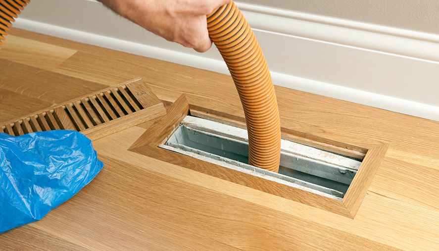 Air duct cleaning in Kenosha WI