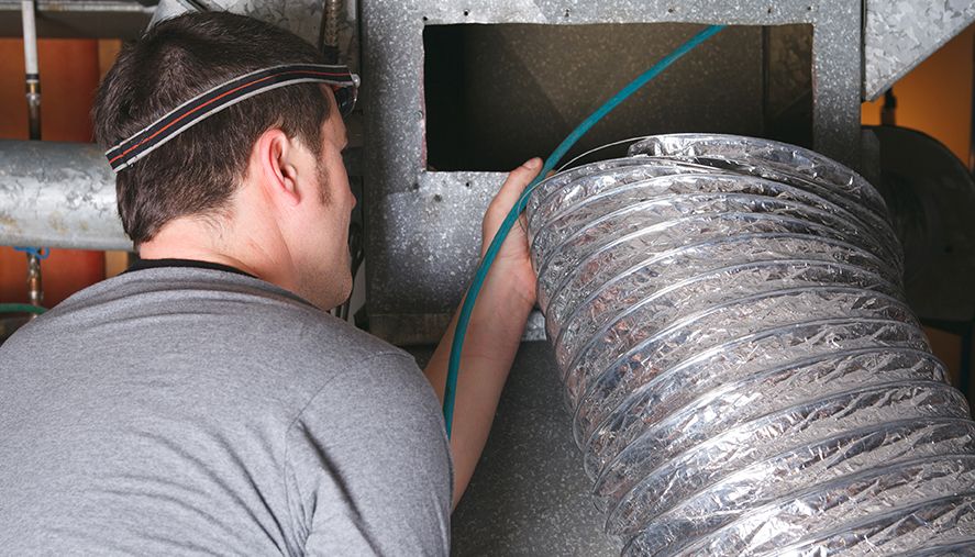 Air duct cleaning in Cudahy WI